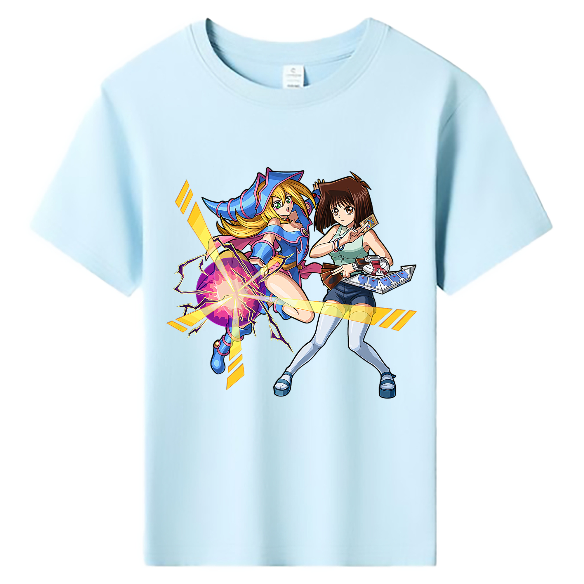 （画像用） 遊☆戯☆王 Yu-Gi-Oh! 綿100％キッズTシャツ（フロントプリント）